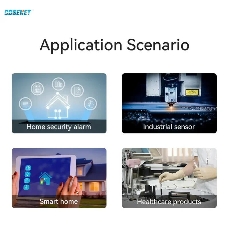 CDSENET SX1278 SPI LoRa 확산 스펙트럼 모듈 E32-400M30S 30dBm 433/470MHz IPEX/Stamp 구멍 안테나 무선 트랜시버 10km