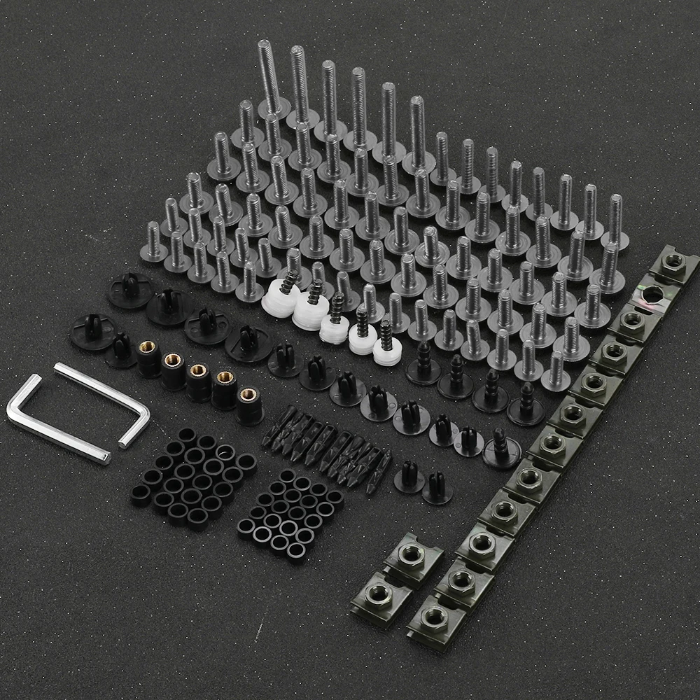 Motorrad Voll Verkleidung Schrauben Kit Schrauben Befestigungs Clips Schraube Muttern Set Für APRILIA SR 50 MY SR MAX 125 300 SHIVER 750 900 SL1000 – Detail 13
