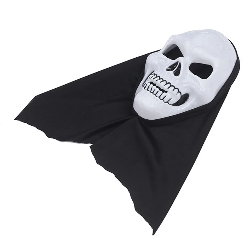 Skull Face Mask Full Head Skull Scream Mask Halloween Costume Accessory