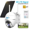 4G LTE Cellular Outdoor Security Camera Without WiFi Needed Solar Power Cameras Wireless Waterproof with Human Detection 1
