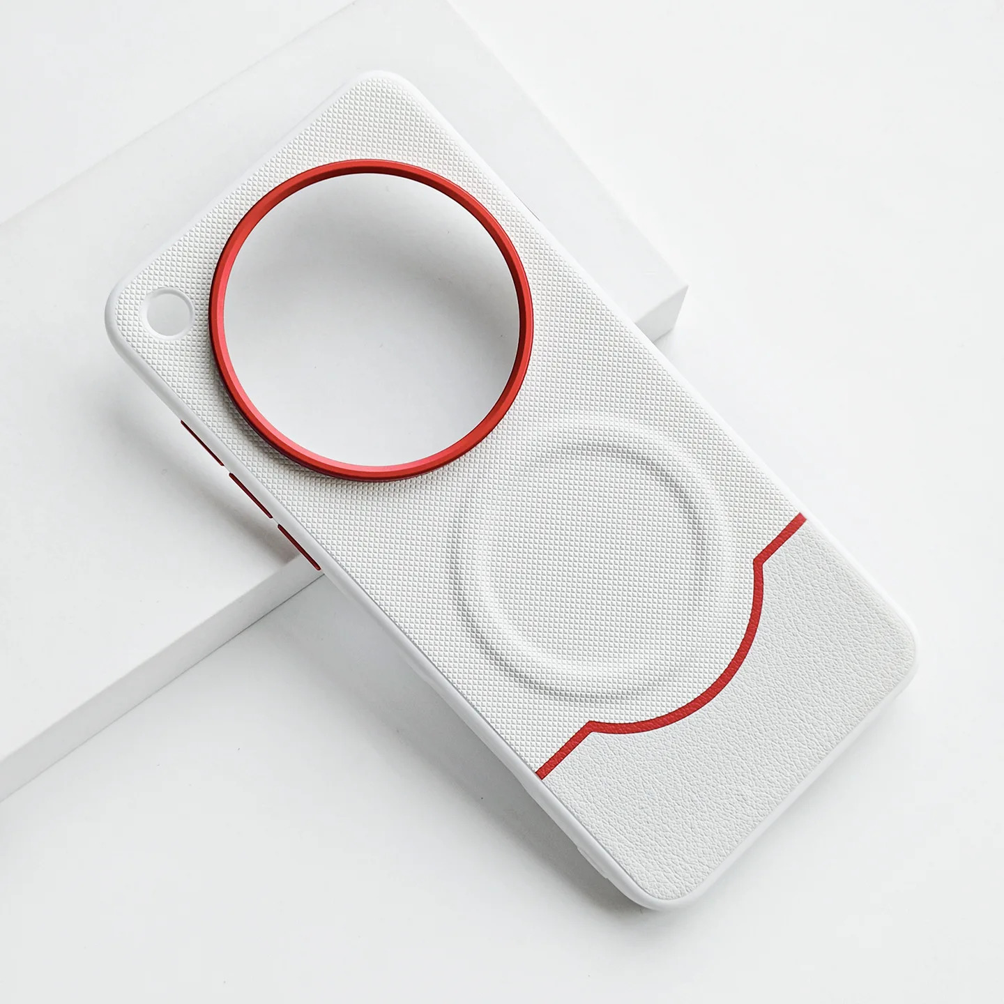Leather Protective Case with Magnetic Grip - Anti-Drop and Scratch Resistant Cover