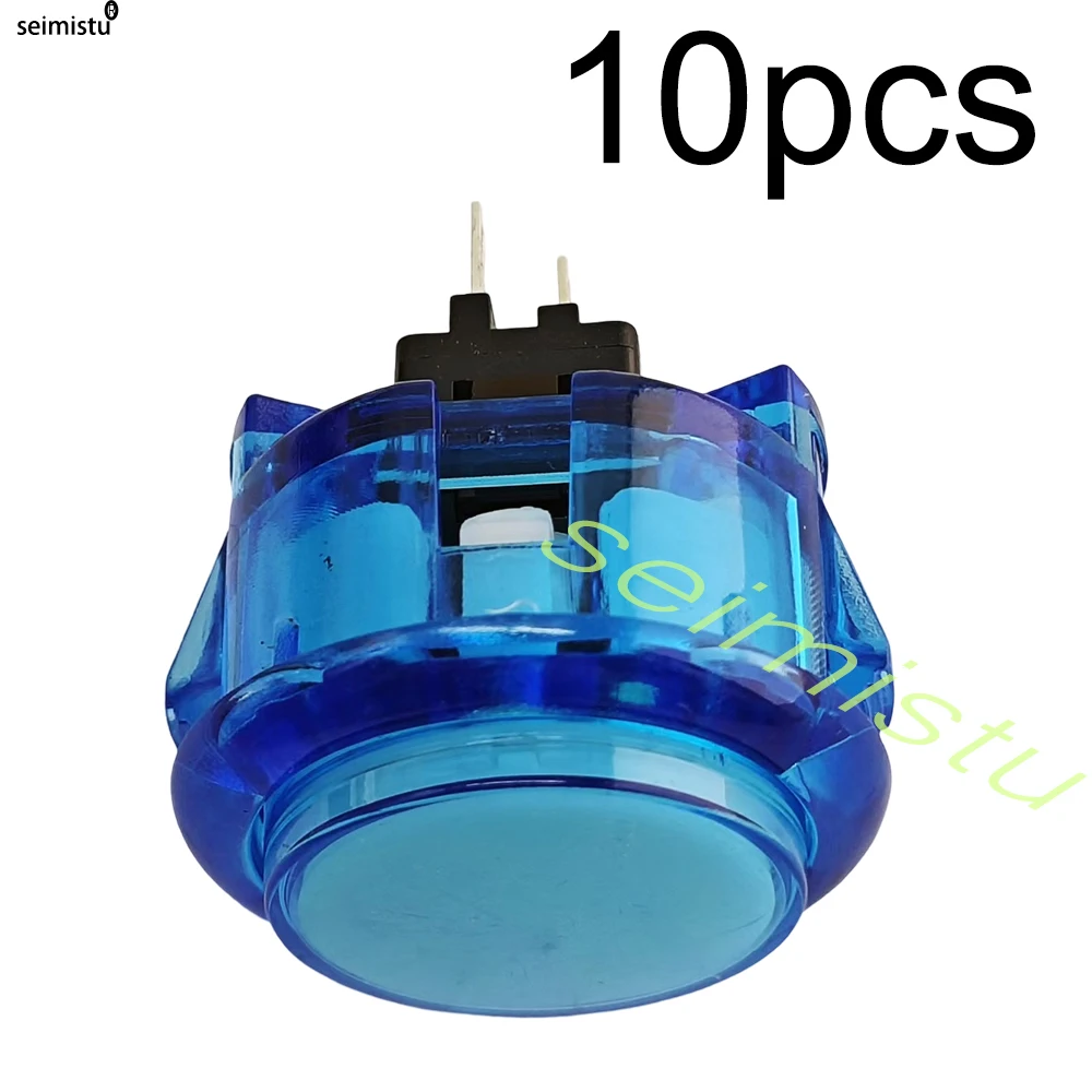10pcs Durable Clear Push Button Set for Multicade Video Game Consoles