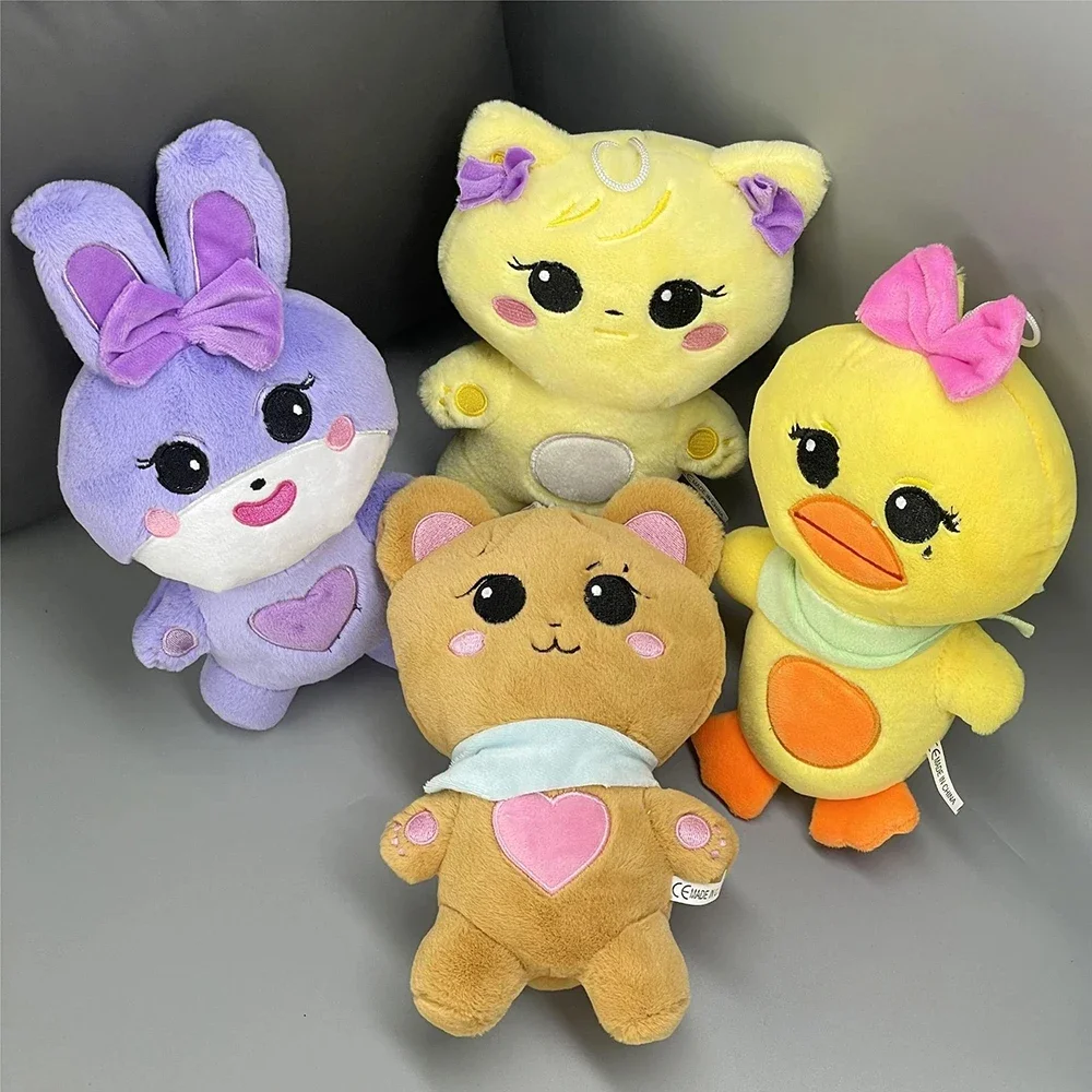 20cm Black and pinked Kpop Plush Doll World Tour JISOO JENNIE ROSE LISA Stuffed Plushie Pillow kwaii Pendants for Fans Gifts 6