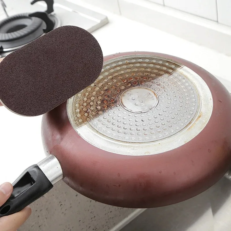Kitchen Dish Brush Magic Sponge Cleaning Sponge Kitchen Tools Strong Decontamination with Handle Bathroom Accessories