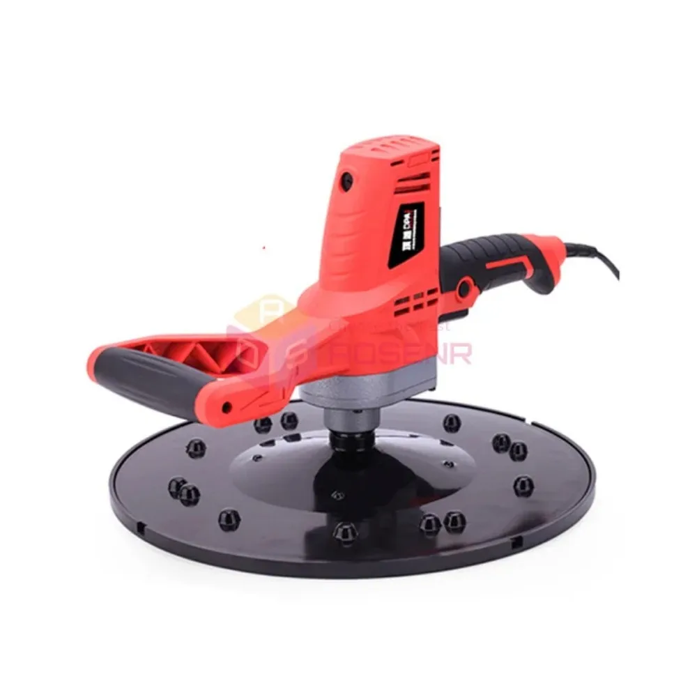 Electric Concrete Epoxy Cement Mortar Trowel Masons Wall Smoothing Polishing Machine Plastering Bucket Trowel Tool 220V