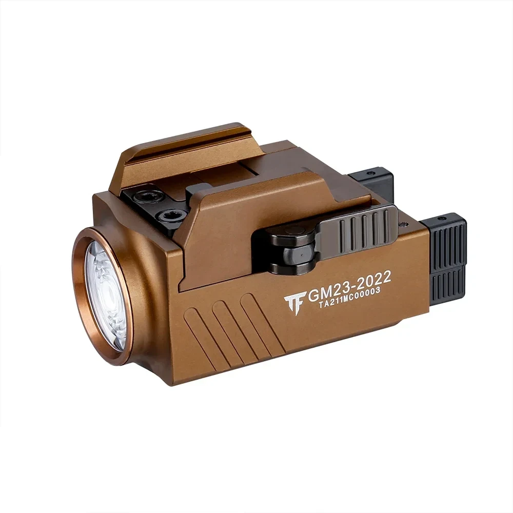 Trustfire GM23 lampe de poche tactique Led 800LM monté sur Rail USB Rechargeable lumière à dégagement rapide pour Taurus Glock 17 19 TX2