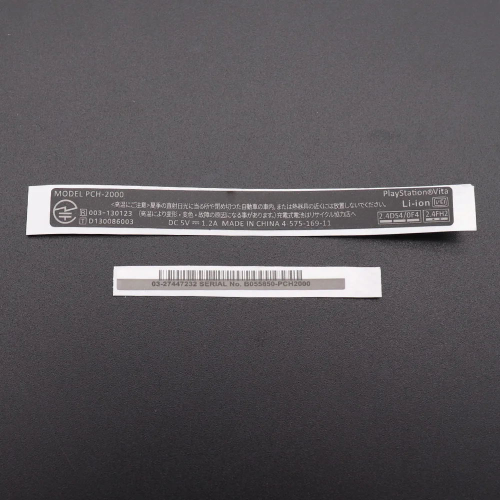 2 In 1 Sticker Label For Psvita 2000 Console For Psv 2000 Ps