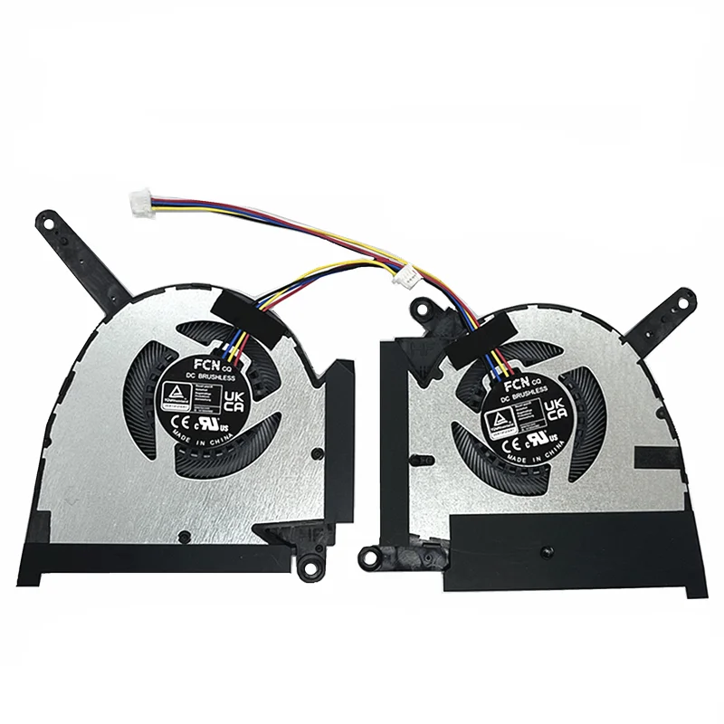 Ventilador de Refrigeração da Cpu para Asus Asus Traço Tuf 15 Fx517 Fx517zm Fx517zr Fx517zc Rtx3060 Rtx3070 12v 13nr0990t01021 13nr0990t02023