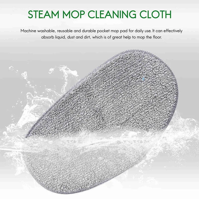 4 Stück passend für Leifheit Clean tenso Steam Mop Tuch abdeckung, Reinigungs tuch, Ersatz tuch