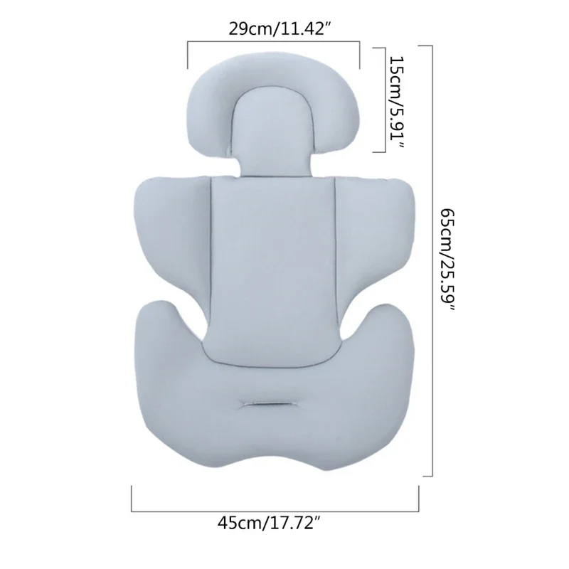 Universal Baby Stroller Cushion Soft Comfortable Infant Car Pad Toddlers Cart Mat for Dinning Chairs Pushchairs images - 6