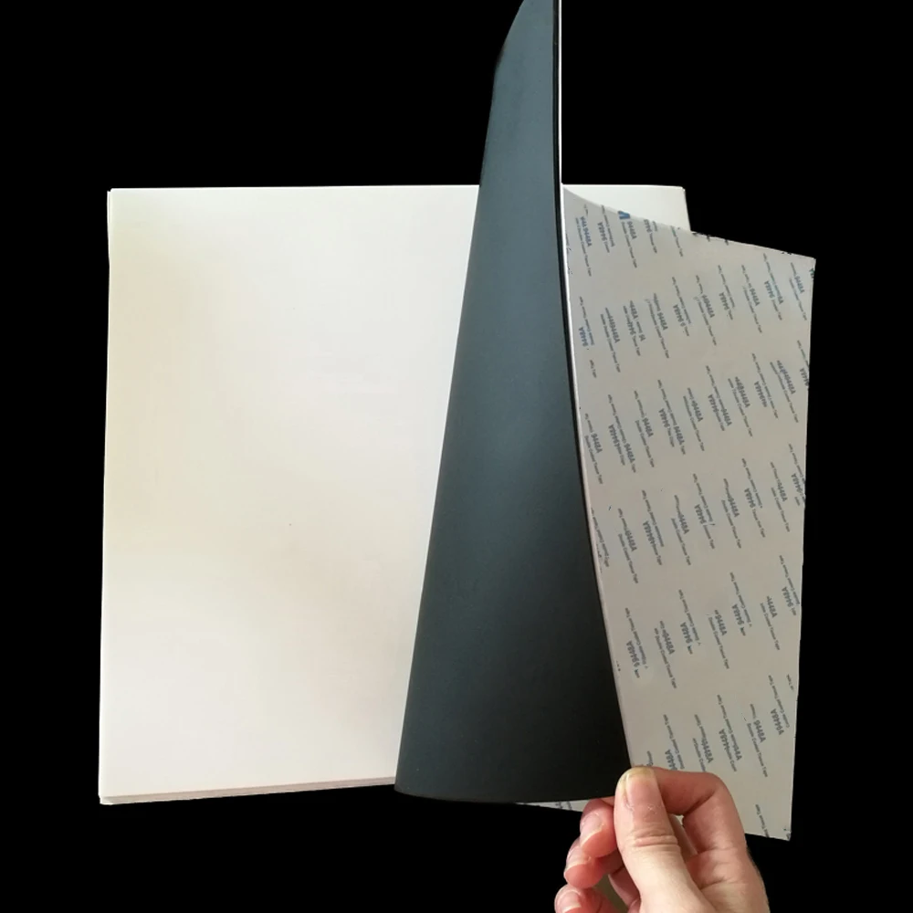 2Pcs Black Silicone Rubber Sheet 300x300x3mm - Heat Resistant Gasket Material For DIY, Sealing & Crafts