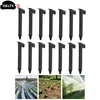 50Pcs DN16 C-Type Ground Stakes Garden Lawn Mower Peg For PE Pipe Drip Irrigation Hose Tube Holder Ground Stakes
