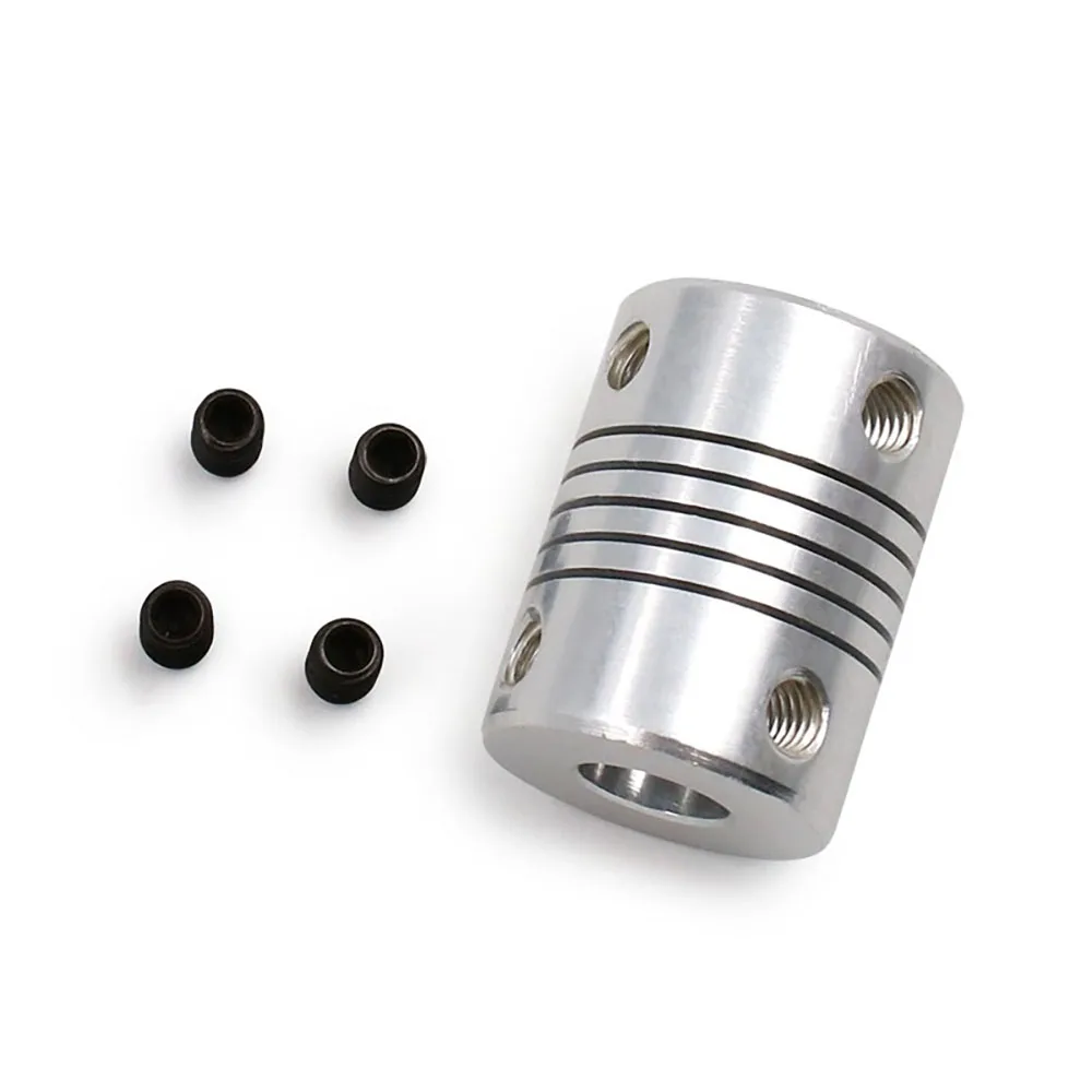 Coupler D19L25 3mm 4mm 5mm 6mm 6.35mm 8mm 10mm Flexible Coupling for Aluminum Z Axis CNC Stepper Motor Connector of 3D Printer shaft coupler,flexible coupling,shaft connector