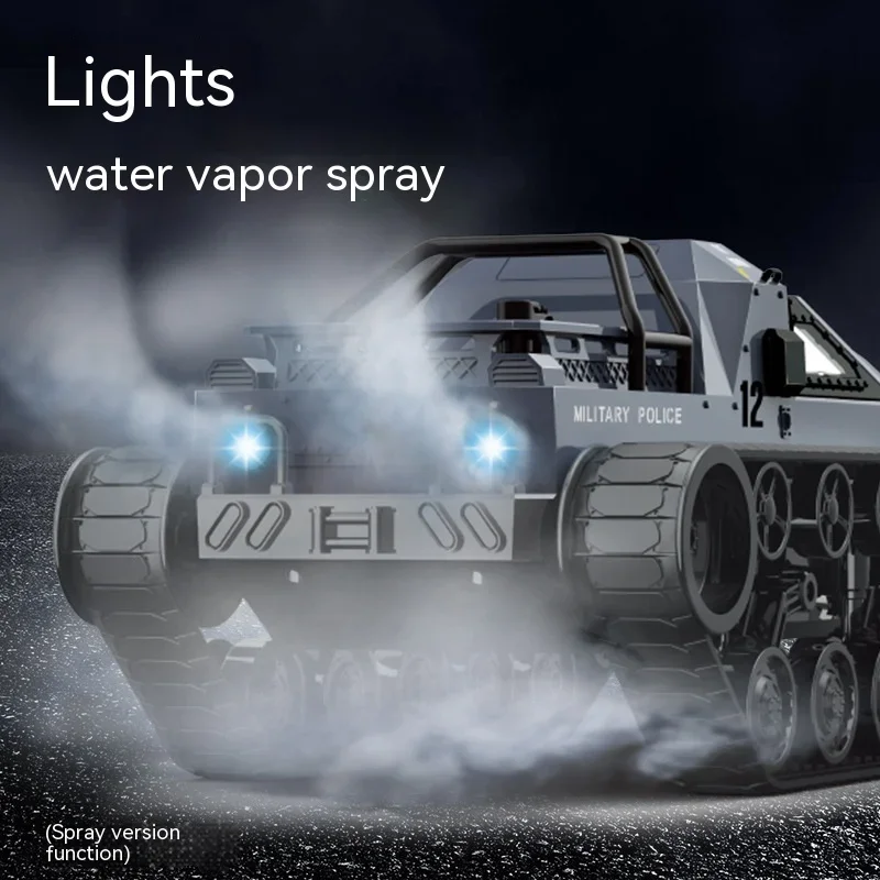Extra Large Electric Off-road Remote Control Tank Stunt High-speed Remote Control Vehicle Crawler Climbing Spray Car Rc Toy 2
