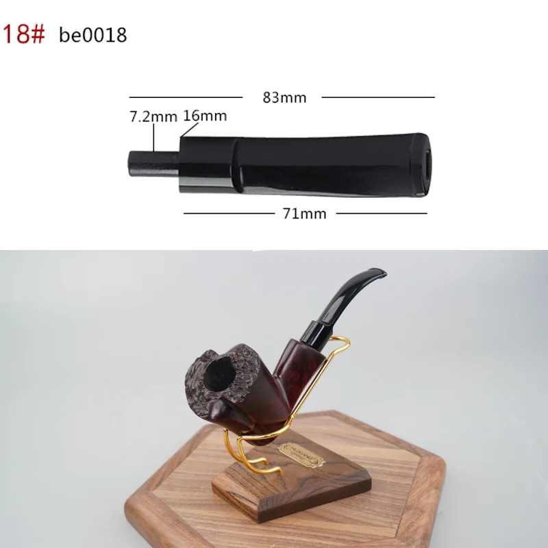 Muxiang 9mm/3mm Handmade Polished Smoking Pipe Stem Replacement Mouthpiece  Acrylic Stem Tobacco Pipe Holder Smoking Accessories - Cigar Accessories -  AliExpress