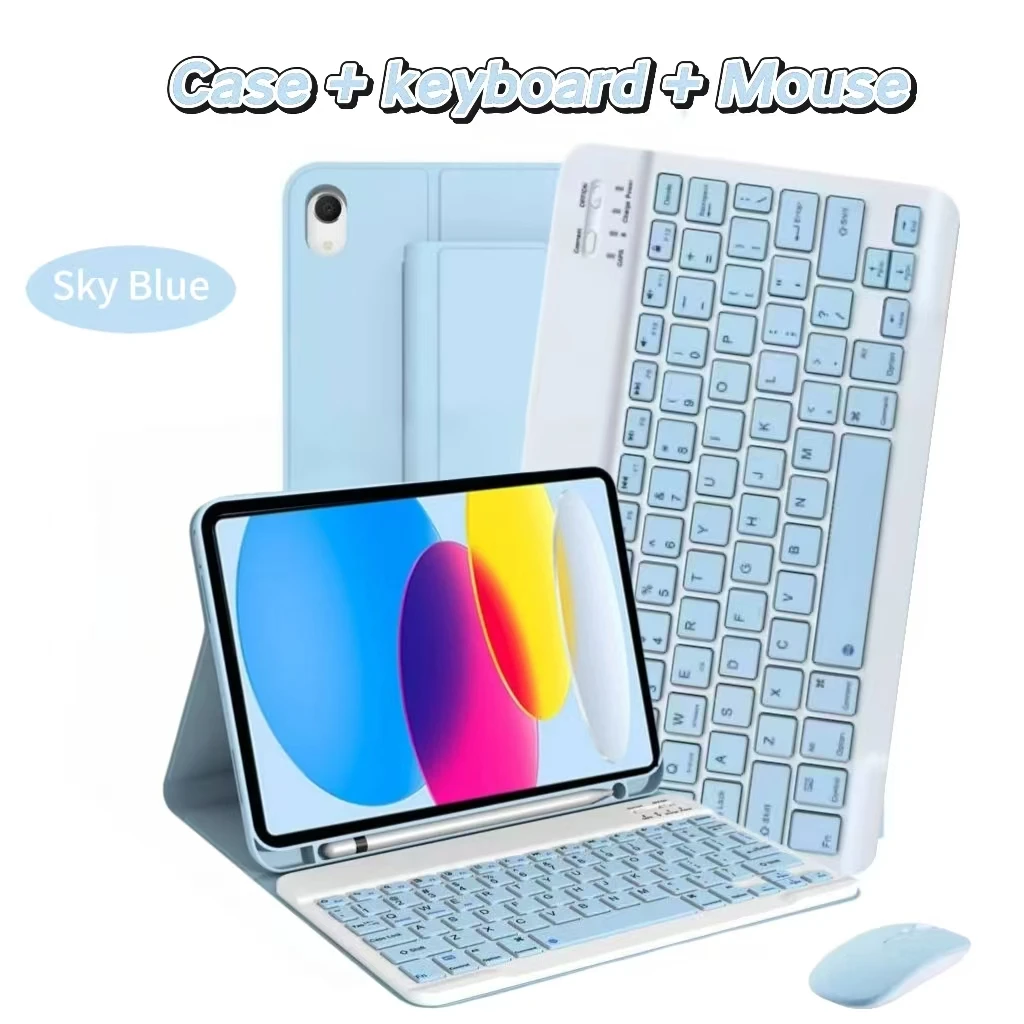 Premium Removable Keyboard Case for Tablets - 11 Inch-Compatible Cover