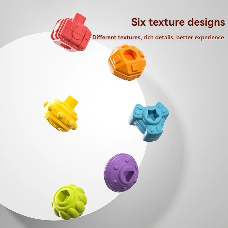 Educational Toys Colorful Shape Blocks Sorting Game Baby Montessori Learning For Children Puzzle Gift