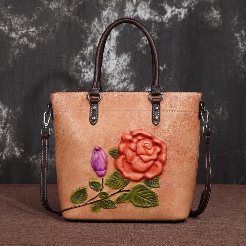 

New Fashion Women Handbags Trend 2022 Genuine Leather Woman Tote Bag Women Bags Luxury Brand High Quality Shoulder Bag Female