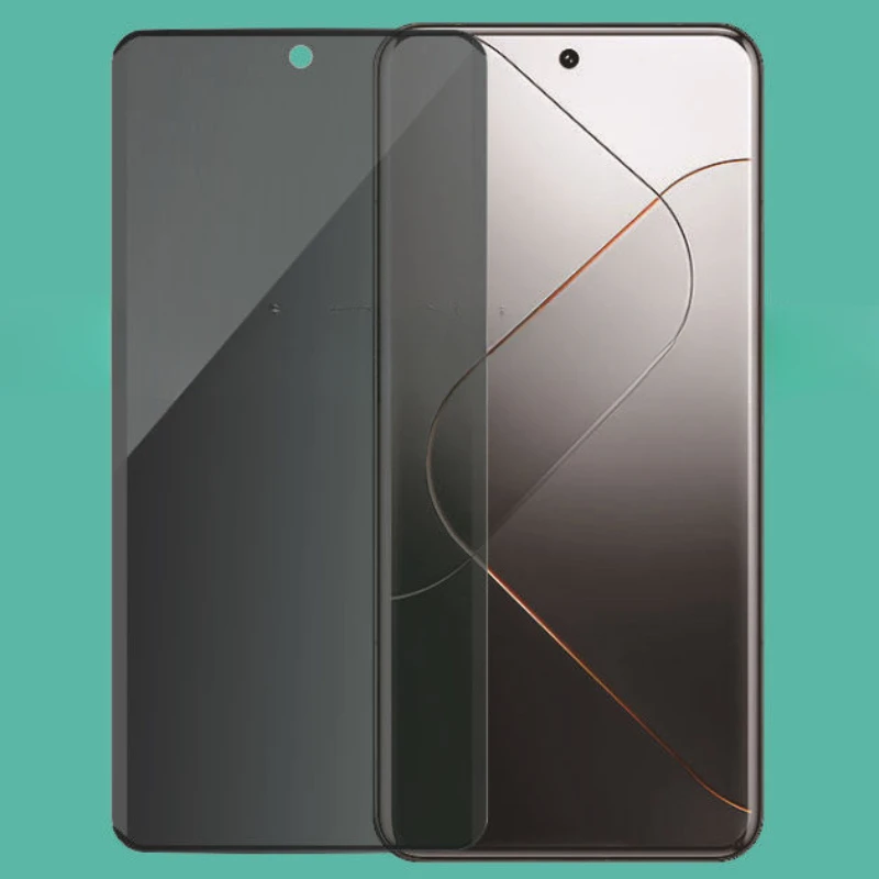 

Закаленное стекло с защитой от шпионов для Xiaomi 14 Pro, защитная пленка для Xiaomi Mi14 Pro, Mi 14Pro, синяя защитная пленка