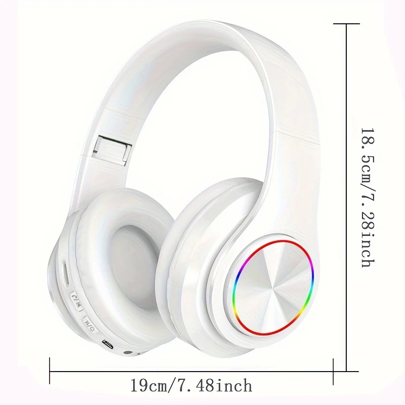 4 cuffie wireless Bluetooth Xiaomi B39 con microfono e cancellazione del rumore, stereo, per sport e giochi_voghion.com