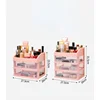 Multi-layer Cosmetic Storage Box Large Capacity Transparent Drawer Jewelry Makeup Organizer Nail Polish Container Desktop 3