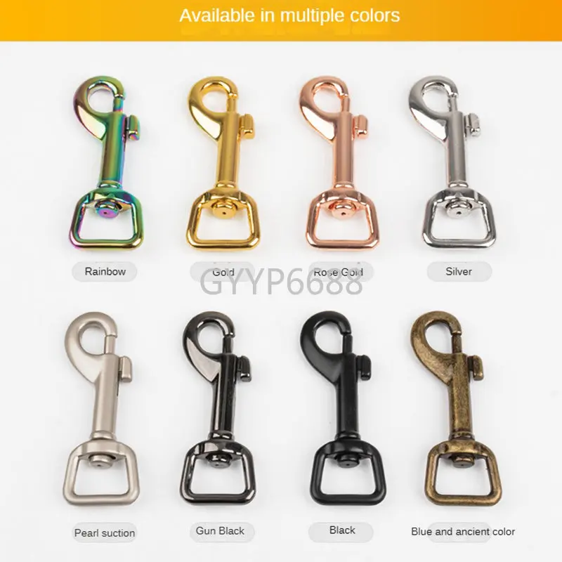 10-50PCS 15-20-25-30MM Metal Bolt Snap Hooks For Bags Shoulder Strap Pet  Dog Rope Swivel Eye Trigger Clasps Buckles Accessories - AliExpress