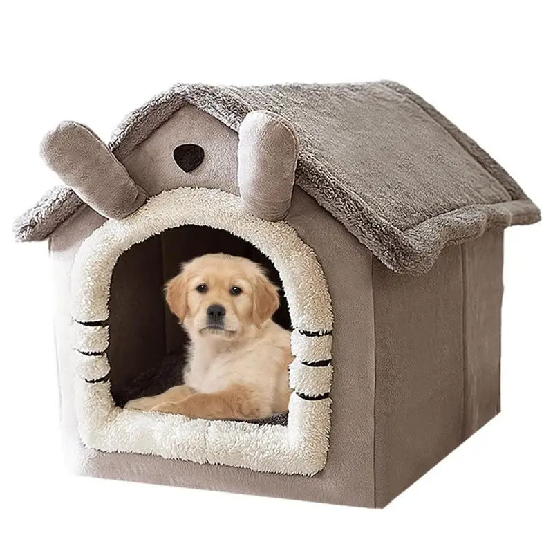 

Съемный домик для кошек, водонепроницаемый и прочный домик для собак, кровать для кошек из ротанга, аксессуары для домашних животных, уютное гнездо