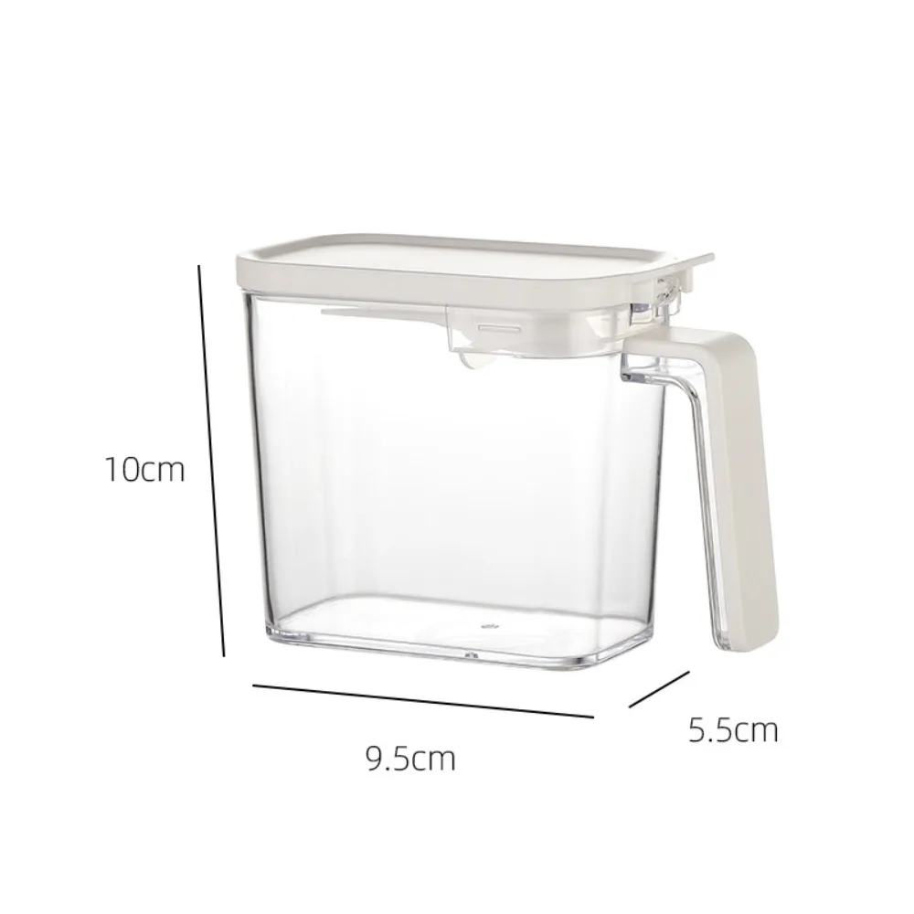 Can Salt Sesame Bottle BBQ Cooking Herbs Organizer Bento Box Pepper Sugar Container Seasoning Jars Quantitative Seasoning Box 6