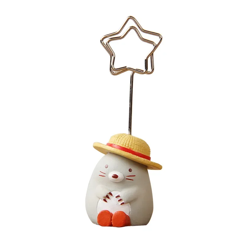 Desk Memo Holder Creative Desktop Crafts Desk Ornaments Envelop Holder Animal Desk Memo Holder Photo Card Message stand Photo Stander