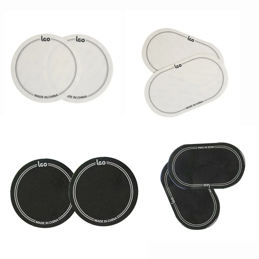 

2pcs Bass Drum Pedal Single Double Pedal Patch Bass Drum Patch Drumhead Kick Pad Drum Percussion Instrument Accessories