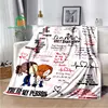 Greys Anatomy Pattern Throw Blanket Warm Blanket for Home, Picnic, Travel, Office,Plane for Adults, Kids, Elderly 5 Sizes 6