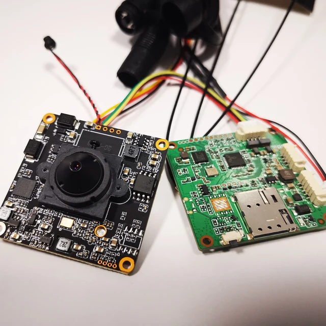 Mini 4G Pinhole Camera CCTV P2P Onvif Audio DIY 3G 4G SIM Camera Module Chip Board 4G Wireless IP Camera P2P For Camhipro 5