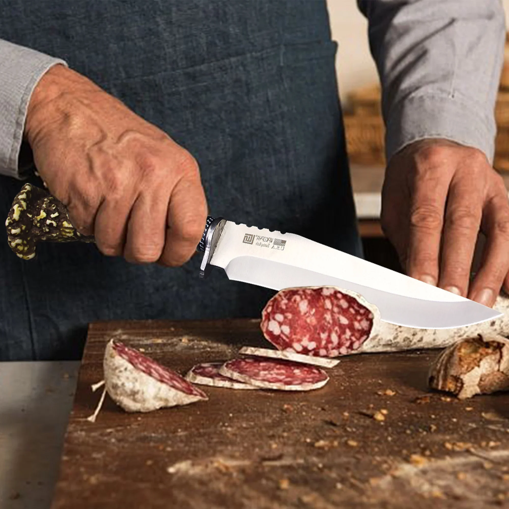 Hunting Straight Knife Jungle Camping Knife Kitchen Carving Knife Boning And Peeling Knife folding knife