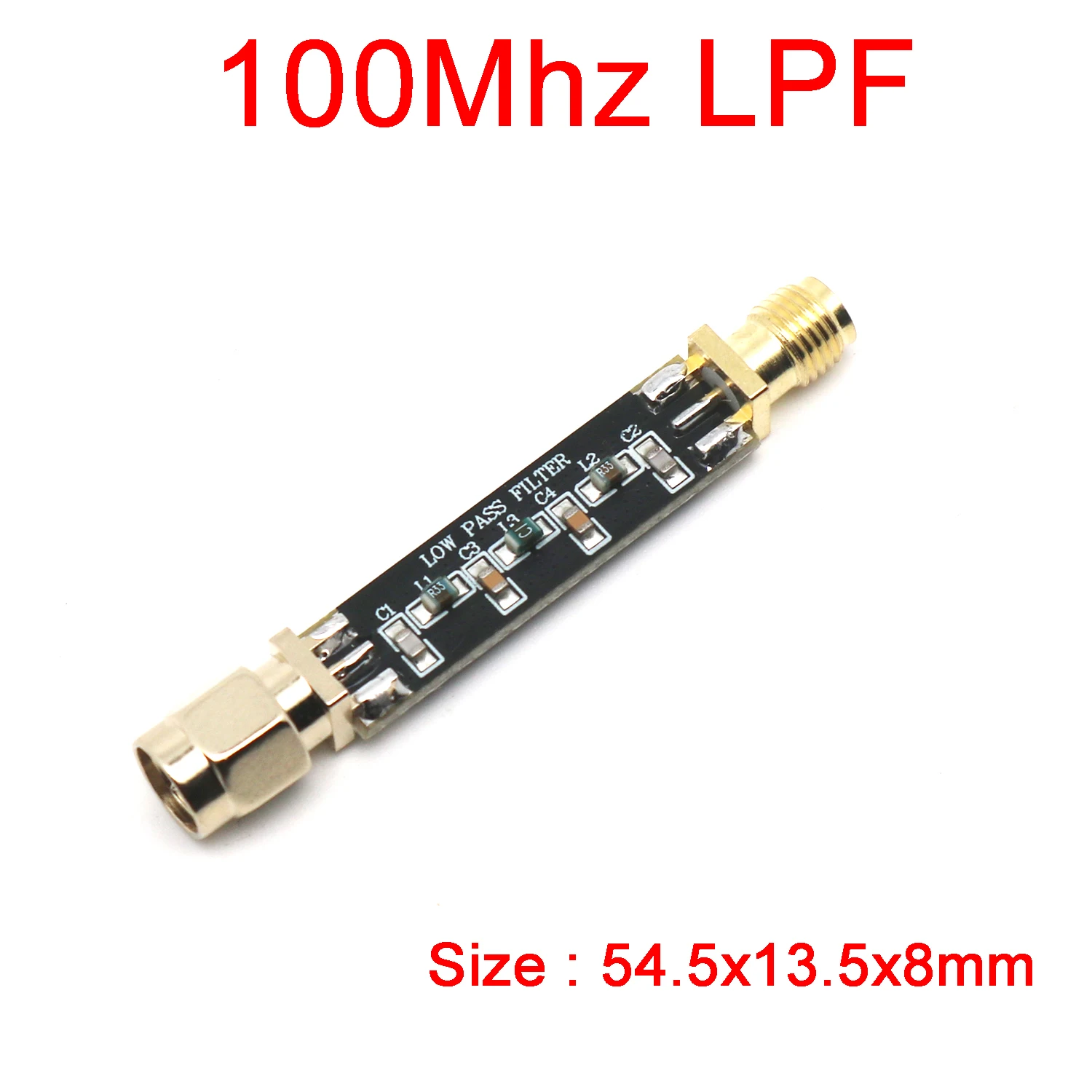 Enhanced Radio Frequency LC Low Pass Filter