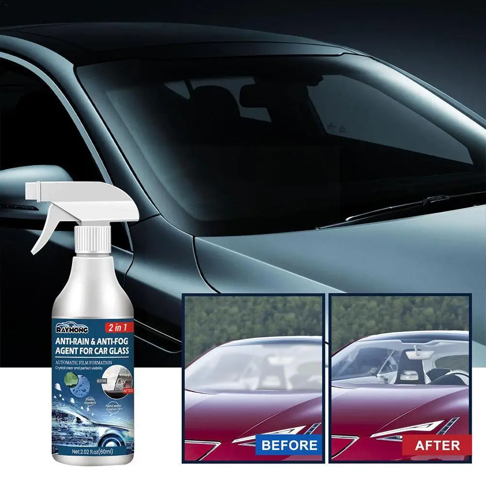 

Auto Glass Film Coating Agent Waterproof Rainproof Anti-fog Windshield Car Anti-fog Glass Coating Agent Rainproof Window Sp N0f7