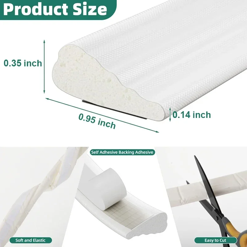 Door seal strip sealing strip tape window seal strip sealing tape sealing strip rubber seal strip rubber door weatherstripping door weatherstripping Self adhesive reduce noise wedge weather strip anti-collision foam insulation striping door gap filler blocker