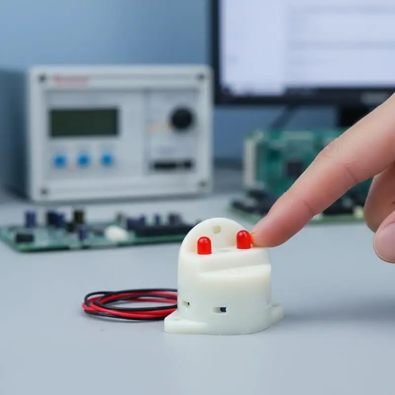 전자 버저 LZQ-2737C DC6-24V 홈 보안 시스템용 시끄러운 소리와 빛 알람 방수 IP54