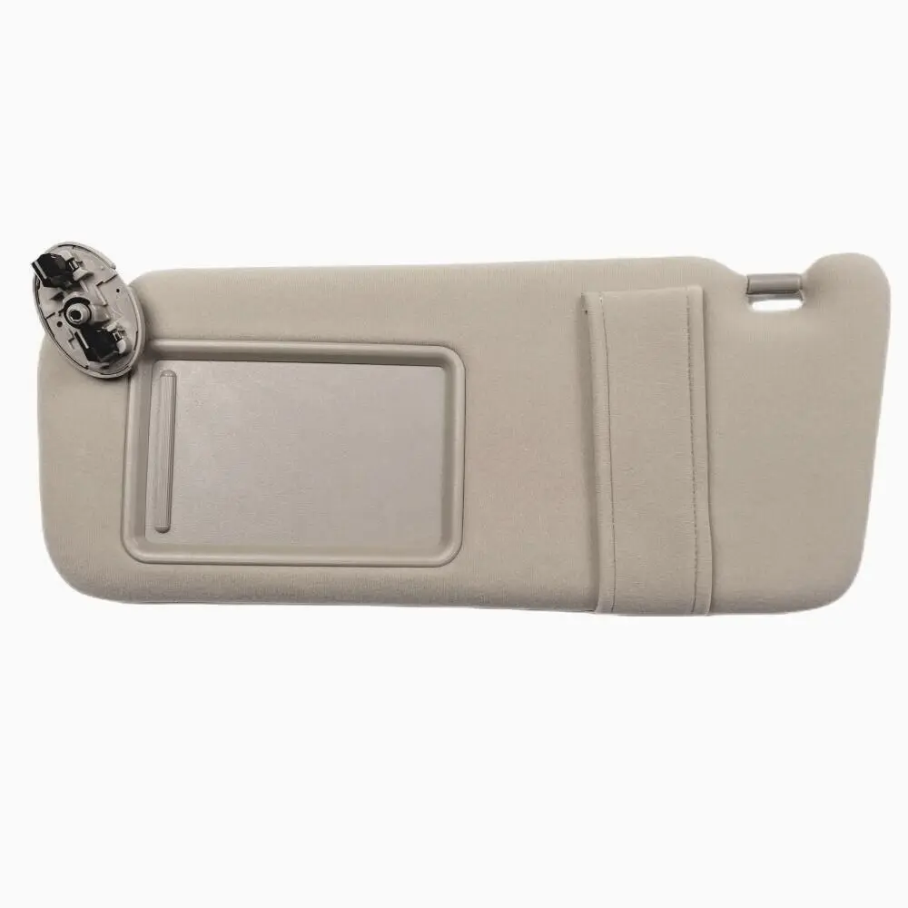

Beige Left Driver's Side Sun Visor for Toyota Camry 07 - 11 No Sunroof with Mirror
