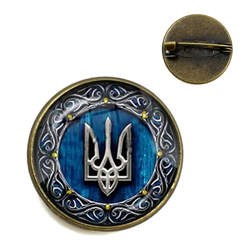 Ukraine Rune New Arrival Tryzub Ukraine Badge Brooch Ukrainian Symbol Rune Pattern ...