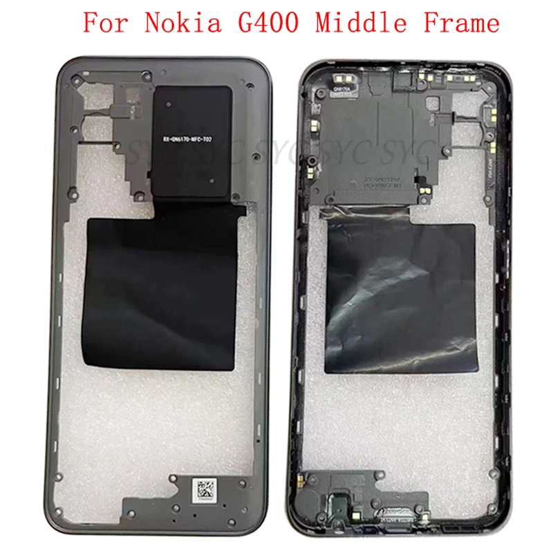 Middle Frame Center Chassis Phone Housing For Nokia G400 Frame Cover