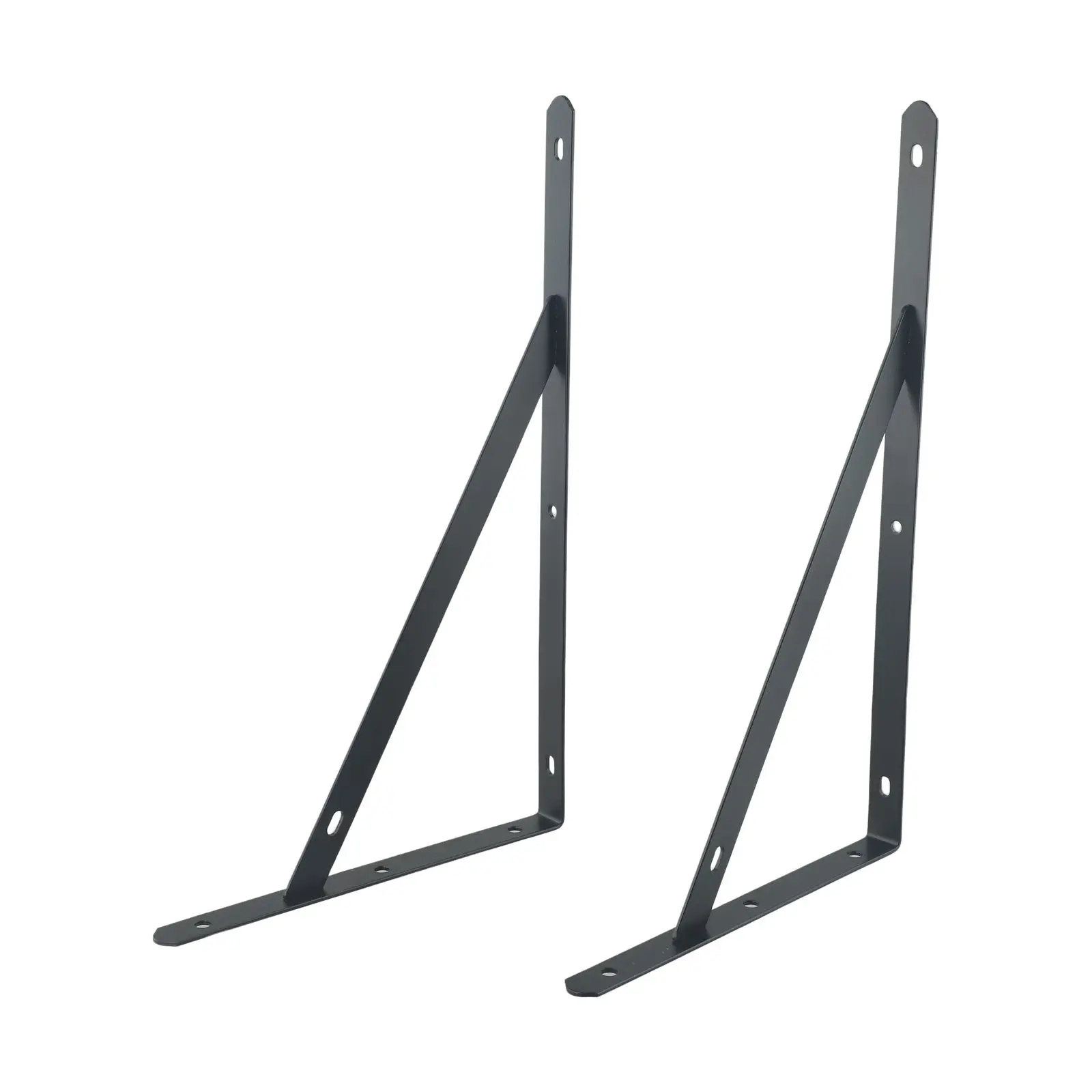 Heavy Duty Triangle Shelf Brackets 2pcs 6/8/10/12 Inch Wall Mounted L Shape Thickened Corner Brace Right Angle Bracket shelf bracket