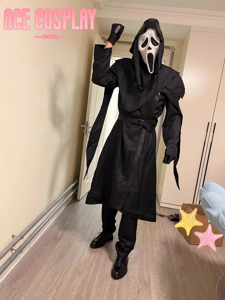 新作入荷，定番人気 コスプレ 仮装 ポンプで流血！ゴーストフェイス