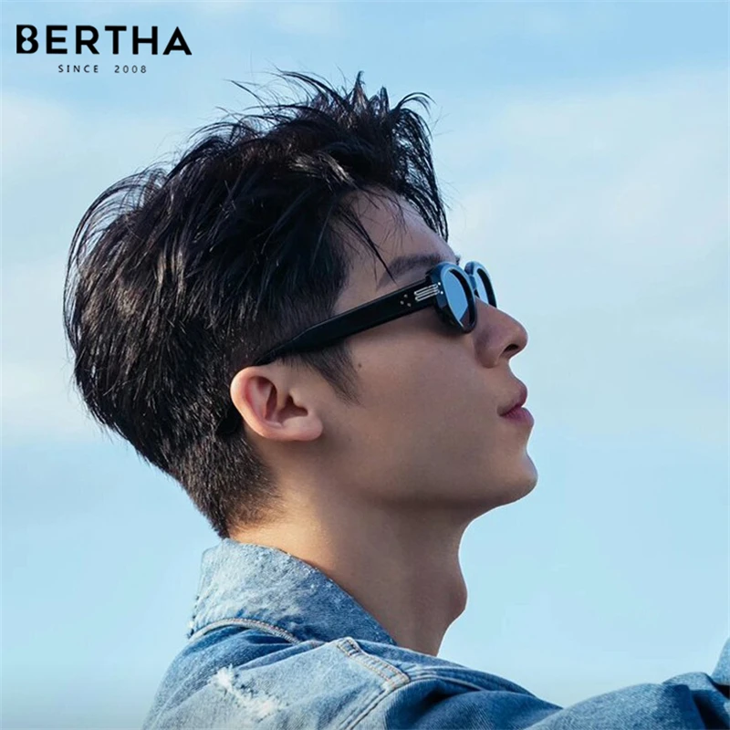 

BERTHA Gm Cat Eye Sunglasses Advanced Sense 2024 New Sunglasses Women's UV-Proof UV400 For Men Fashion Eyeglasses