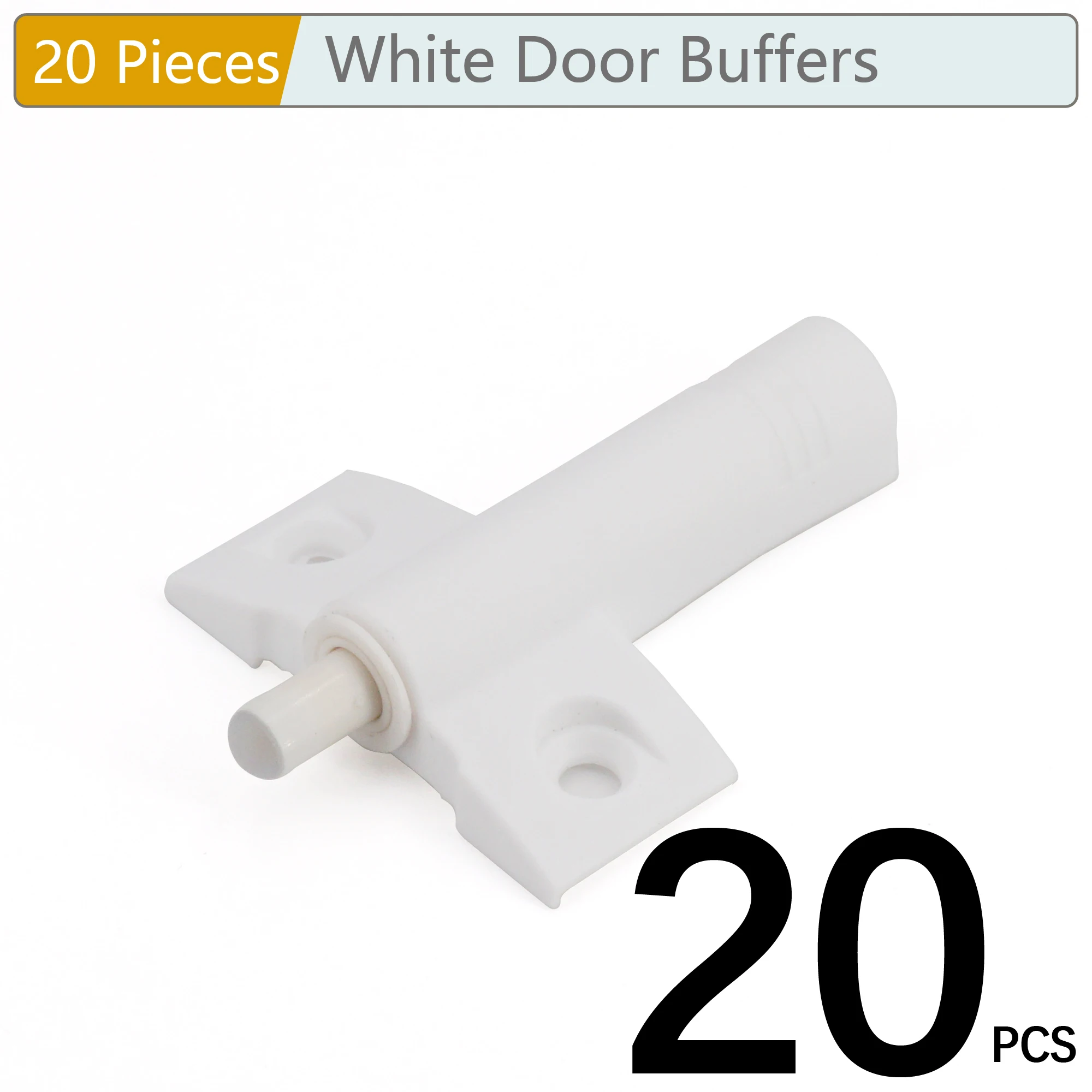 20 Pieces White