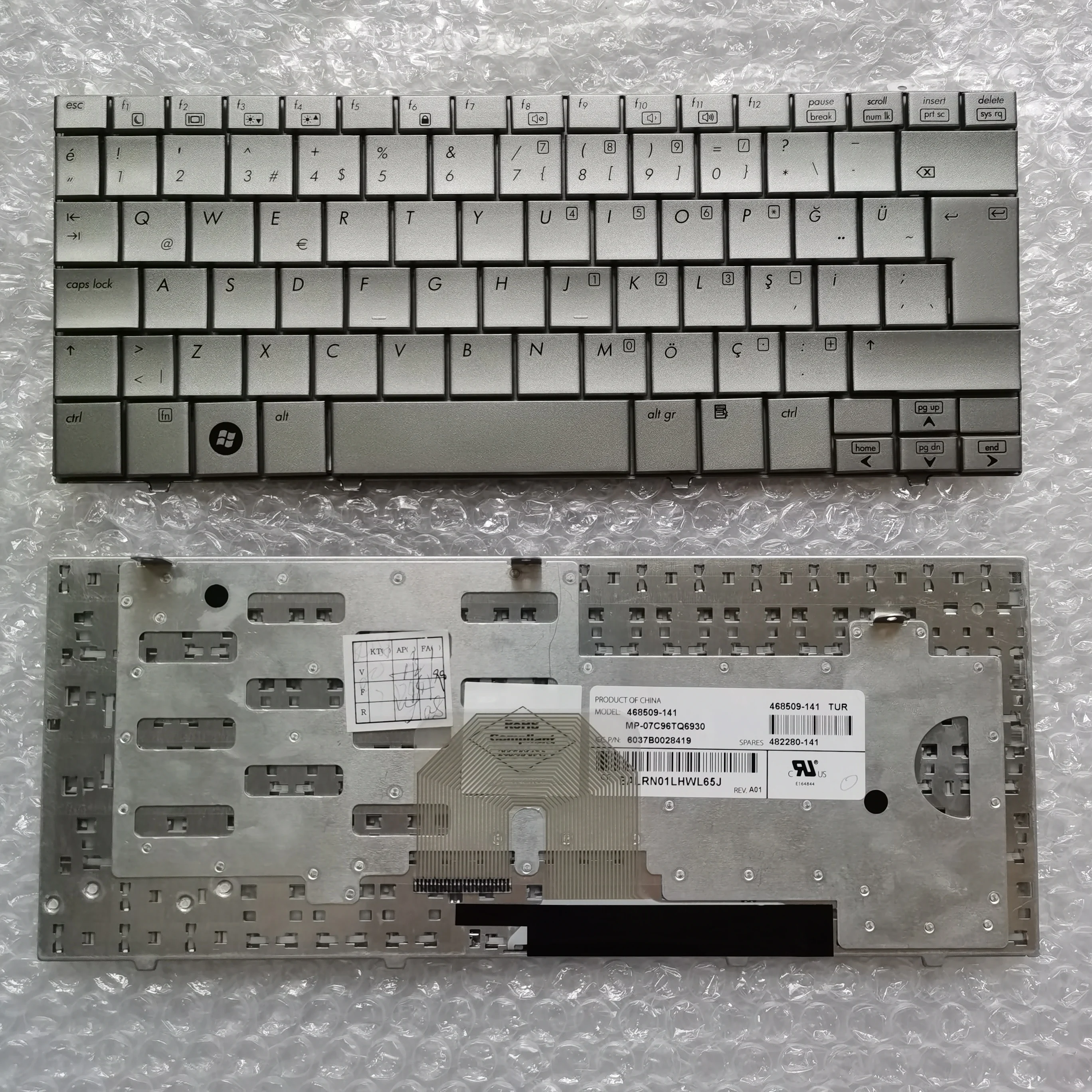 Tastiera Per Laptop Turca Xin Per Tastiera Hp Mini Netbook 2133 2140 2144 Mini2133 Hp 2140