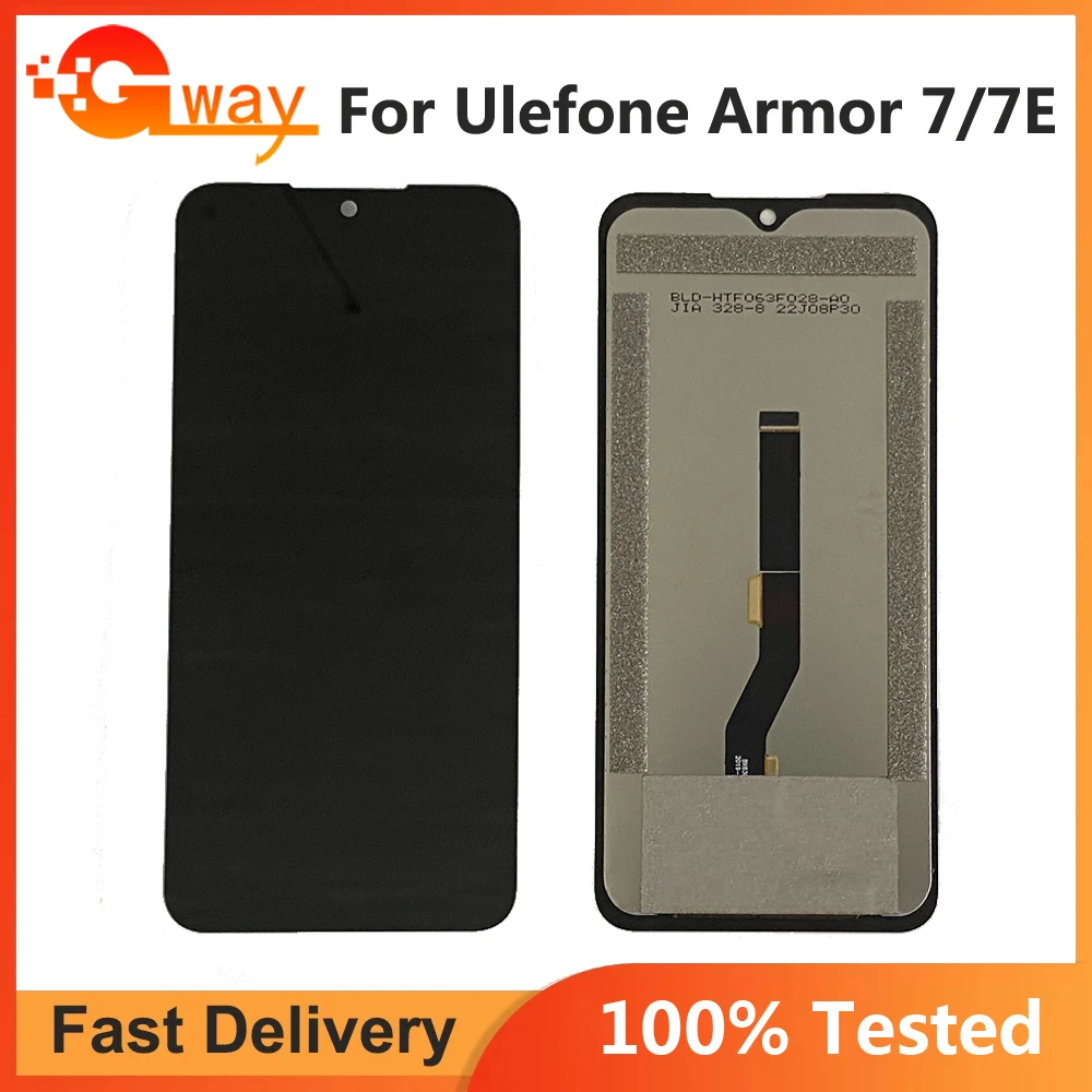 

100% Original Tested LCD Display For Ulefone Armor 7 7E LCDs Touch Screen Digitizer LCD Display Assembly Repair Parts