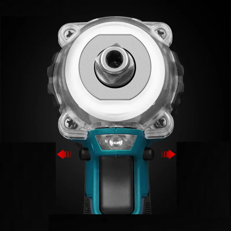 Electric Impact Wrench Brushless Cordless Electric Wrench 1/2 inch Compatible Makita 18V Battery Screwdriver Power Tools 4