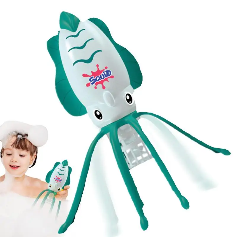 

Squid Bath Toy Cute Realistic Squid Shower Bath Tub Toy For Kids Interactive Summer Bath Toy For Kids Floating Water Toy Octopus