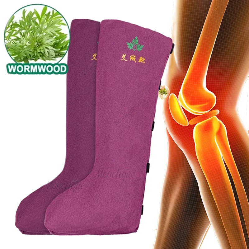 Electric Leg Massager Winter Thermal Knee Pad 9-Speed Hot Compress Relax Muscles Promote Blood Circulation with Remote Control