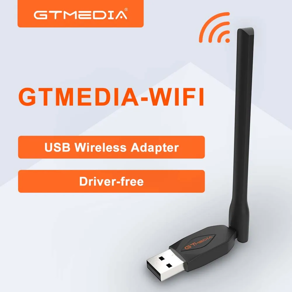 2.4GHz Usb Wifi Antenna Dongle For GTMEDIA V7 PRO V7TT V7S2X tv box wifi V7S Hd Satellite Receiver Wifi Lan Adaptor usb wifi antenna dongle